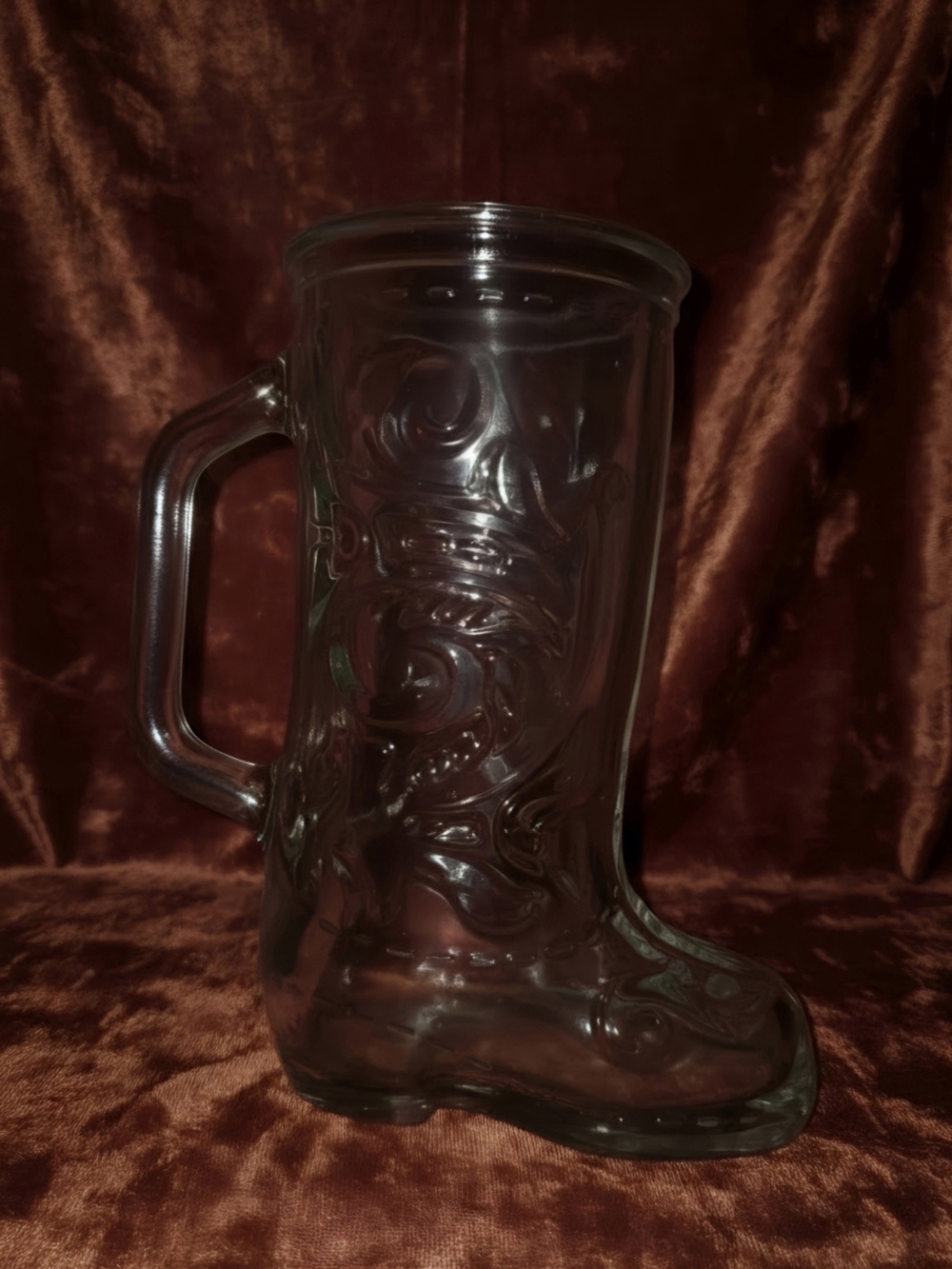 Clear Glass Boot-Shaped Beer Mug - Home Accents